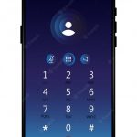 image of iPhone keypad