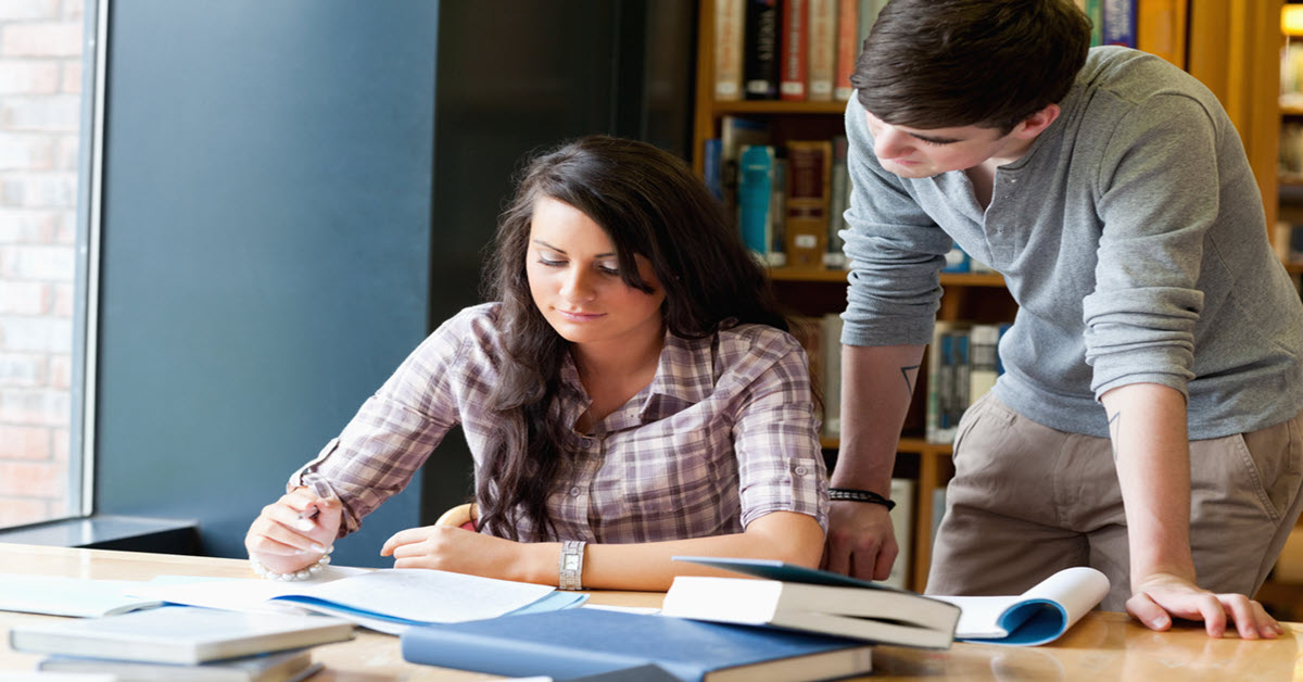 a man and a woman doing home inventory management
